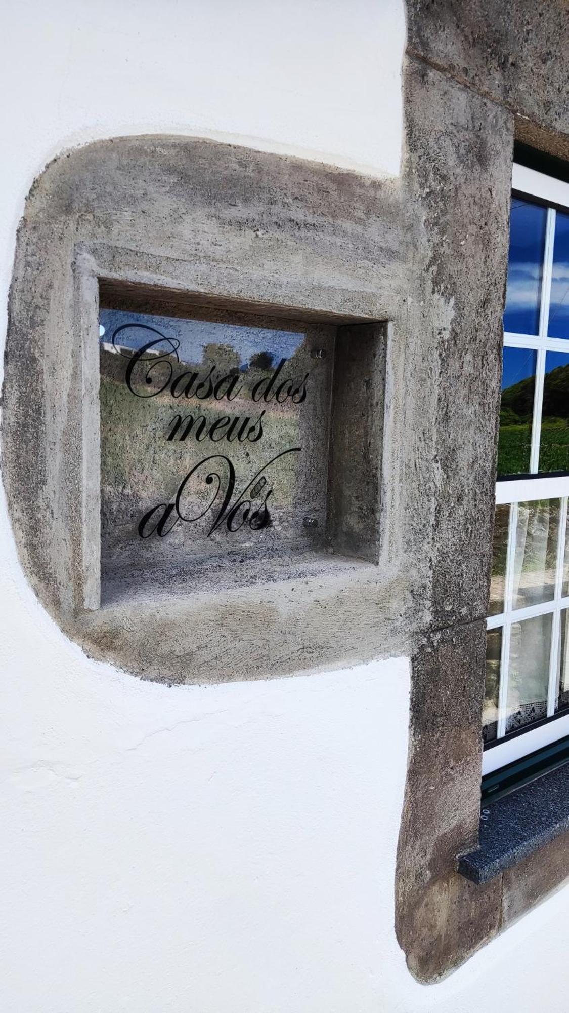 הוילה Biscoitos  Casa Dos Meus Avos Al מראה חיצוני תמונה